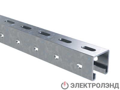 Профиль перф. LAS 41х41 С-образ. толщ. 2.5 (дл.3м) DKC BPM4130 (34024)