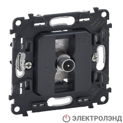 Механизм розетки TV Valena In'matic оконечная 10дБ 0-862МГц Leg 753066