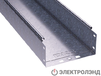 Лоток листовой неперфорированный 100х100 L2000 сталь 0.7мм DKC 35111