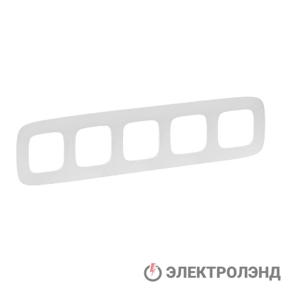 Рамка 5-м Valena Allure универсальная бел. Leg 754305
