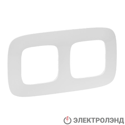 Рамка 2-м Valena Allure универсальная бел. Leg 754302
