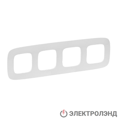 Рамка 4-м Valena Allure универсальная бел. Leg 754304