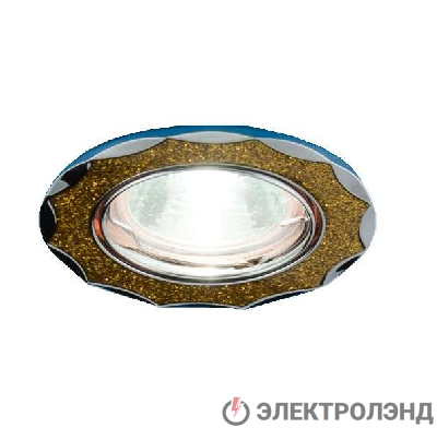 Светильник Orient 51 1 58 литой поворот. комбинир. MR16 хром/зол./хром MR16 ИТАЛМАК IT8046