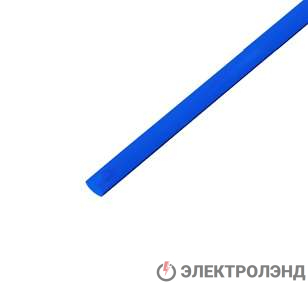 Трубка термоусадочная 6.0/3.0 1м син. Rexant 20-6005