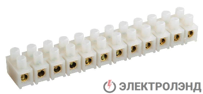 Колодка клеммная полистирол ЗВИ-15 4-10кв.мм ПВХ IEK UZV3-015-06-2