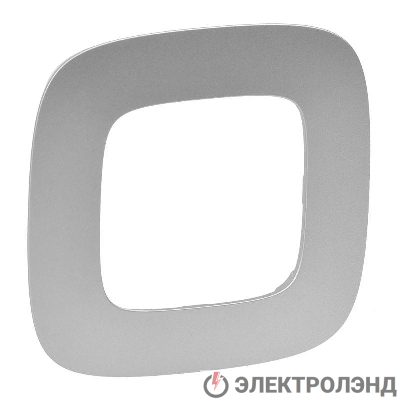 Рамка 1-м Valena Allure универсальная алюм. Leg 754391