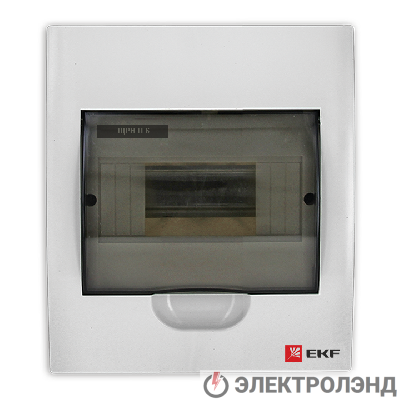 Щит ЩРН-П-6 IP41 EKF pb40-n-6